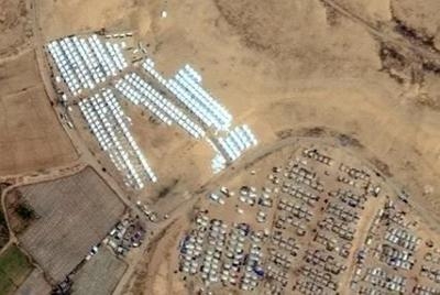 加沙南部现帐篷营地 以军料攻拉法