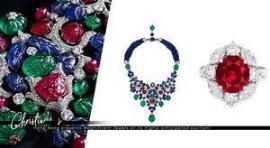 佳士得珠宝拍卖：卡地亚融入印度传统风格的项链