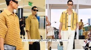钩织Polo Shirt到短袖Summer Knits，夏天织物首选